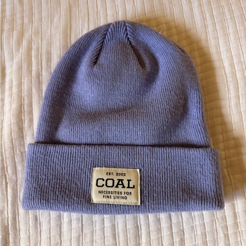 Coal Lilac Beanie Hat